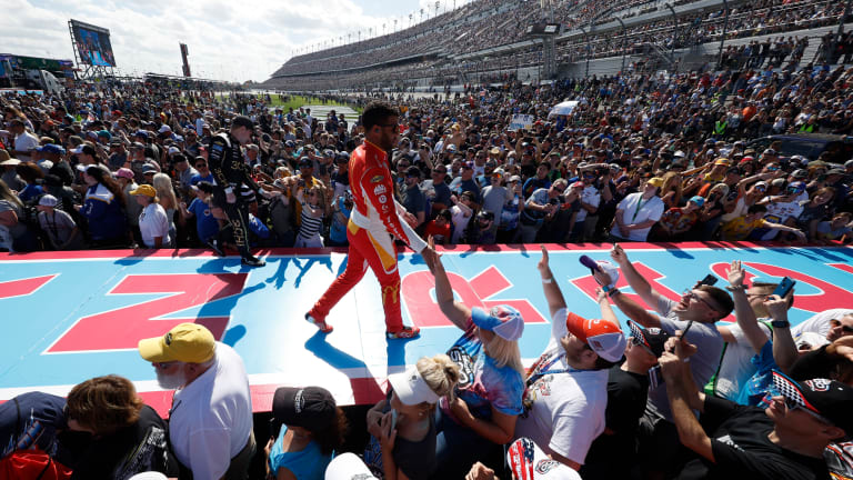 Soooooo close: Bubba Wallace falls short of Daytona 500 win by three feet